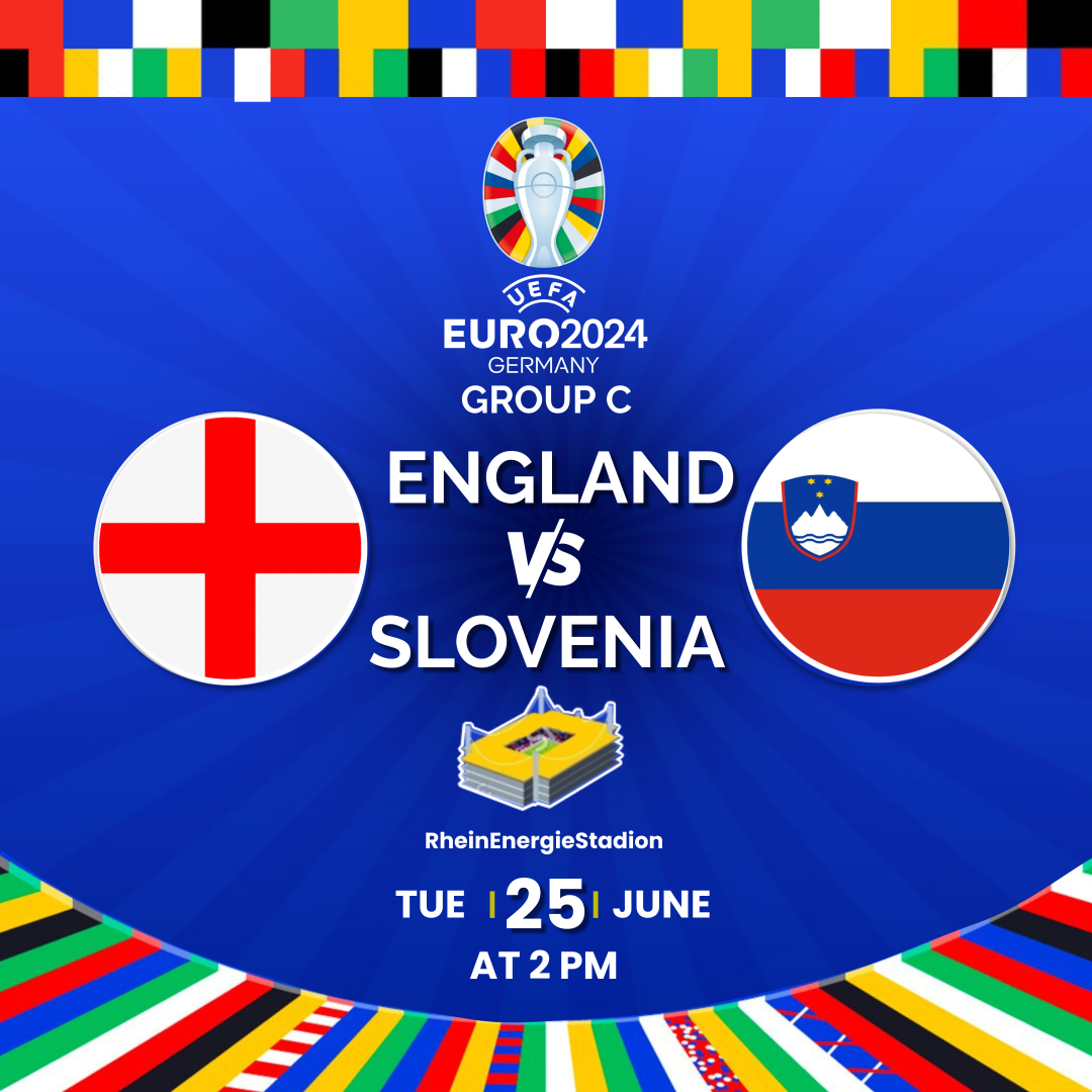 EURO 2024 ENGLAND VS SLOVENIA